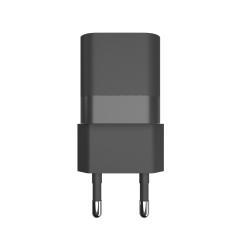 FIXED Mini sieťová nabíjačka s USB-C výstupom a podporou PD, 25W čierna