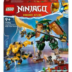 LEGO LEGO® NINJAGO® 71794 Lloyd, Arin a ich tím nindžovských robotov