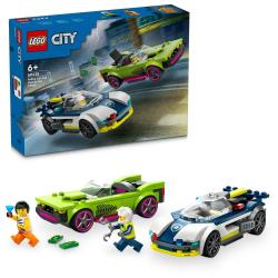 LEGO LEGO® City 60415 Naháňačka policajného auta a športiak