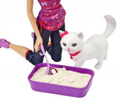 Mattel Barbie Hrací set s mačiatkom