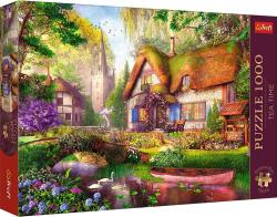 Trefl Trefl Puzzle 1000 Premium Plus - Čajový čas: Lesný domček