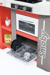 Smoby Smoby Kuchynka Studio Tefal XXL Bubble červeno-biela elektronická