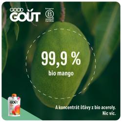 3x GOOD GOUT BIO Kapsička ovocná Mango 120 g, 4m+
