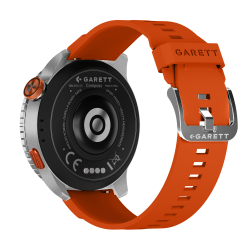 Garett Smartwatch COMPASS Silver, GPS
