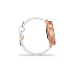 Garmin vivomove Style, Rose Gold-White, Silicone