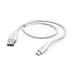 Hama kábel USB-C 1.5m 3A biely