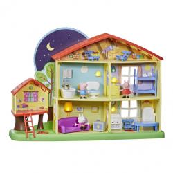 Hasbro Hasbro Prasiatko Peppa Pig domček od radovánok až do postieľky