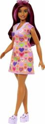 Mattel Mattel Barbie modelka  - Šaty so sladkými srdiečkami
