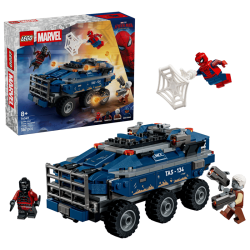 Lego Spider-Man a naháňačka väzenského transportéru