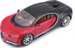 Bburago 2020 Bburago 1:18 Plus Bugatti Chiron black/red