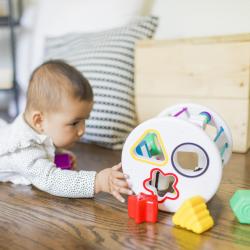 BABY EINSTEIN Hračka vkladačka multisenzorická Zen&Cal’s Playground™  6m+