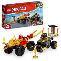 LEGO LEGO® NINJAGO® 71789 Kai a Ras v súboji auta s motorkou