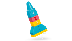 Lego Farebný kreatívny box s kockami
