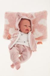 Antonio Juan Antonio Juan 70150 CLARA- realistická bábika bábätko so zvukmi a mäkkým látkovým telom 