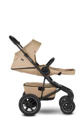 EASYWALKER Kočík kombinovaný Jimmey Sand Taupe XXL AIR + RWS + Jackey Shadow Black