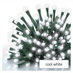 Emos LED vianočné cencúle 3.6m, vonkajšie aj vnútorné, studená biela, programy