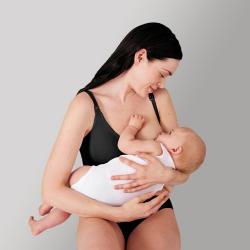 MEDELA Podprsenka 3v1 na dojčenie a odsávanie, béžová S