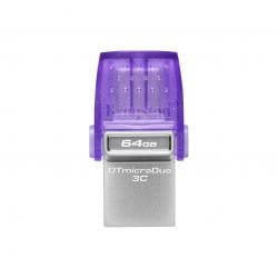 Kingston DataTraveler MicroDuo 3C Gen3 64GB (USB Type-C, OTG)