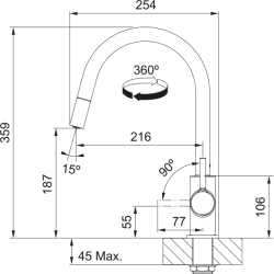 Franke FS 3229.031 LINA NEW