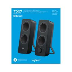 Logitech Z207 Audio System 2.0 with Bluetooth black