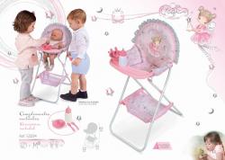 DeCuevas Toys DeCuevas 53234 Skladacia jedálenská stolička pre bábiky s doplnkami Magic Maria 2020