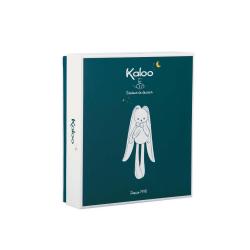 Kaloo Kaloo Lapinoo Plyšový mojkáčik pre bábätko Zajačik s dlhými ušami ružový 30 cm