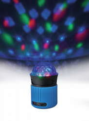 Trust Dixxo Go Wireless Bluetooth Speaker with party lights - blue