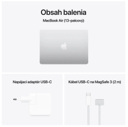 Apple MacBook Air 13'' M4 chip 10-core CPU and 10-core GPU, 16GB, 512GB SSD - Silver