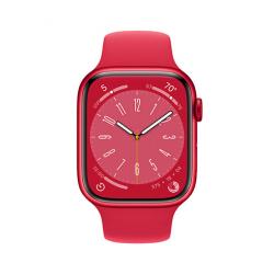 Apple Watch 8 GPS + Cellular 45mm RED Aluminium Case with RED Sport Band