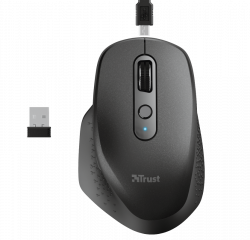 Trust Ozaa Rechargeable Wireless Mouse - black