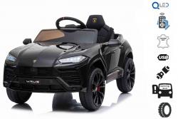 BENEO Lamborghini Urus, diaľkové ovládanie, USB / SD Vstup, odpruženie, 2 X MOTOR, čierne