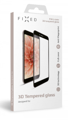 FIXED 3D Full-Cover pre iPhone XR/11, s lepením cez celý displej, čierne