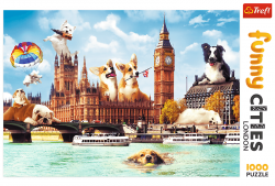 Trefl Trefl Puzzle 1000 Crazy City - Psy v Londýne