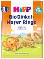HiPP BIO Špaldové-ovsené prstienky od 8. mesiaca, 30 g