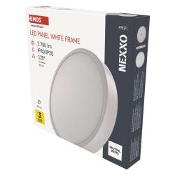 Emos NEXXO, okrúhle, biele, 28.5W, neutrálna biela