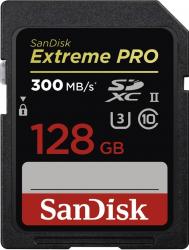 SanDisk Extreme Pro SDXC 128GB Class 10 UHS-II (r300MB,w260MB)