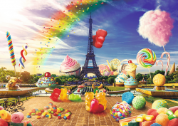 Trefl Trefl Puzzle 1000 Crazy City - Sladký Paríž