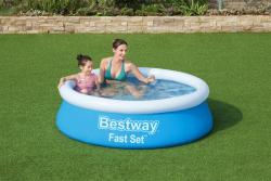 Bestway_B Bestway 57392 Nafukovací bazén Fast Set™  bez čerpadla O 183 x 51 cm