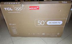 TCL 50V6C poškodený obal, tovar ok  + Sledovanie.tv na 6 mesiacov zadarmo