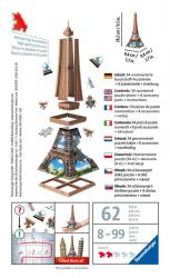Ravensburger Mini budova - Eiffelova veža 54 dielikov