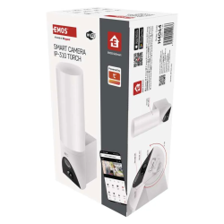 Emos GoSmart IP-310 TORCH s wifi a svetlom, biela