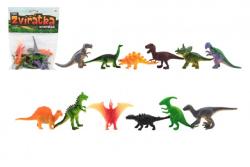 Teddies Zvieratká dinosaury mini plast 6-7cm 12ks
