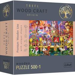 Trefl Trefl Drevené puzzle 501 - Zázračný svet