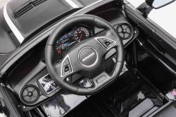BENEO Chevrolet Camaro 12V, čierne, 2,4 GHz diaľkové ovládanie, Otváravé dvere, EVA kolesá, LED Svet