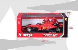 Bburago 2020 Bburago 1:18 Ferrari  Racing F1 2019 SF90 LeClercl