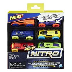 Hasbro Hasbro Nerf Nitro Náhradné autíčko 6 kusov C3172