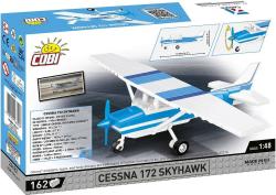 Cobi Cobi Cessna 172 Skyhawk-white-blue, 1:48, 162 k