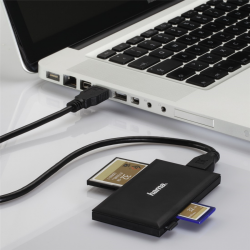 Hama Multi čítačka kariet USB 3.0 - SD/microSD/CF/MS