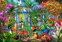 Trefl Trefl Puzzle 1500 - Tajomná záhrada