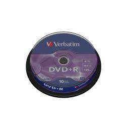 Verbatim DVD+R 10ks, 4.7GB 16x